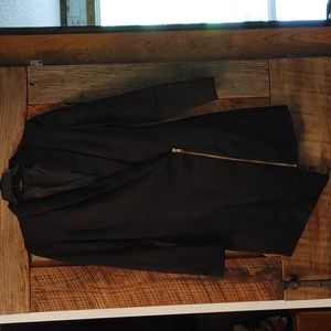 Missguided Black Tuxedo dress